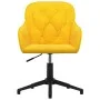 Drehbare Esszimmerstühle, 2 Stück, gelber Samt von vidaXL, Essstühle - Ref: Foro24-3103384, Preis: 149,24 €, Rabatt: %