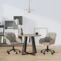 2 Stück drehbare Esszimmerstühle aus hellgrauem Samt von vidaXL, Essstühle - Ref: Foro24-3103421, Preis: 151,88 €, Rabatt: %