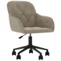 2 Stück drehbare Esszimmerstühle aus hellgrauem Samt von vidaXL, Essstühle - Ref: Foro24-3103421, Preis: 151,88 €, Rabatt: %