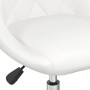 Sillas de comedor giratorias 4 unidades cuero sintético blanco by vidaXL, dining chairs - Ref: Foro24-3088665, Price: 259,65 ...