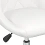 Sillas de comedor giratorias 4 unidades cuero sintético blanco de vidaXL, Sillas de comedor - Ref: Foro24-3088665, Precio: 25...
