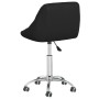 Drehbare Esszimmerstühle 6-teilig aus schwarzem Kunstleder von vidaXL, Essstühle - Ref: Foro24-3088676, Preis: 397,98 €, Raba...