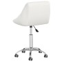 Drehbare Esszimmerstühle, 6 Stück, weißes Kunstleder von vidaXL, Essstühle - Ref: Foro24-3088675, Preis: 387,88 €, Rabatt: %