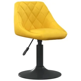 Esszimmerstuhl aus senfgelbem Samt von vidaXL, Essstühle - Ref: Foro24-3088820, Preis: 78,48 €, Rabatt: %