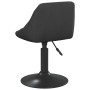 Esszimmerstuhl aus schwarzem Samt von vidaXL, Essstühle - Ref: Foro24-3088810, Preis: 83,55 €, Rabatt: %