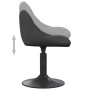 Esszimmerstuhl aus schwarzem Samt von vidaXL, Essstühle - Ref: Foro24-3088810, Preis: 83,55 €, Rabatt: %