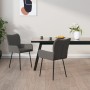 Esszimmerstühle 2 Einheiten dunkelgrauer Stoff von vidaXL, Essstühle - Ref: Foro24-344832, Preis: 131,15 €, Rabatt: %
