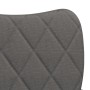 Dining chairs 2 units dark gray fabric by vidaXL, dining chairs - Ref: Foro24-344832, Price: 145,19 €, Discount: %