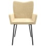 Esszimmerstühle, 2 Einheiten, cremefarbener Samt von vidaXL, Essstühle - Ref: Foro24-344807, Preis: 94,69 €, Rabatt: %