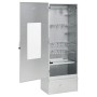 Horno ahumador de barbacoa con mesa acero galvanizado de vidaXL, Barbacoas - Ref: Foro24-3187615, Precio: 198,38 €, Descuento: %