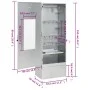 Barbecue smoker oven with galvanized steel table by vidaXL, Barbecues - Ref: Foro24-3187615, Price: 245,34 €, Discount: %