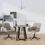 2 Stück drehbare Esszimmerstühle aus hellgrauem Samt von vidaXL, Essstühle - Ref: Foro24-3103377, Preis: 152,76 €, Rabatt: %