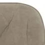 2 Stück drehbare Esszimmerstühle aus hellgrauem Samt von vidaXL, Essstühle - Ref: Foro24-3103377, Preis: 152,76 €, Rabatt: %