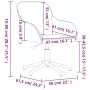 2 Stück drehbare Esszimmerstühle aus hellgrauem Samt von vidaXL, Essstühle - Ref: Foro24-3103377, Preis: 152,76 €, Rabatt: %