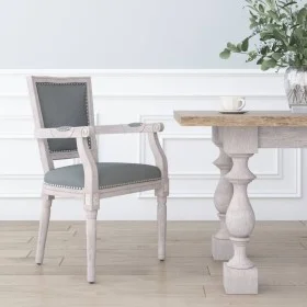 Esszimmerstuhl aus dunkelgrauem Stoff von vidaXL, Essstühle - Ref: Foro24-344495, Preis: 195,22 €, Rabatt: %