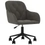 Drehbare Esszimmerstühle 2 Einheiten dunkelgrauer Samt von vidaXL, Essstühle - Ref: Foro24-3103422, Preis: 161,78 €, Rabatt: %