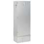 Horno ahumador de barbacoa con mesa acero galvanizado de vidaXL, Barbacoas - Ref: Foro24-3187617, Precio: 201,24 €, Descuento: %