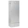 Horno ahumador de barbacoa con mesa acero galvanizado de vidaXL, Barbacoas - Ref: Foro24-3187617, Precio: 230,64 €, Descuento: %
