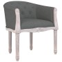 Silla de comedor tela gris oscuro de vidaXL, Sillas de comedor - Ref: Foro24-344502, Precio: 164,89 €, Descuento: %
