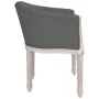 Esszimmerstuhl aus dunkelgrauem Stoff von vidaXL, Essstühle - Ref: Foro24-344502, Preis: 154,63 €, Rabatt: %