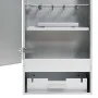 Horno ahumador de barbacoa con mesa acero galvanizado de vidaXL, Barbacoas - Ref: Foro24-3187618, Precio: 183,88 €, Descuento: %