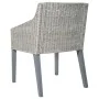 Dining chair with gray natural rattan cushion by vidaXL, dining chairs - Ref: Foro24-325491, Price: 114,71 €, Discount: %