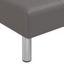 L-förmiges Schlafsofa aus grauem Kunstleder, 255 x 140 x 70 cm von vidaXL, Sofas - Ref: Foro24-3157267, Preis: 454,26 €, Raba...