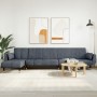 L-shaped sofa bed dark gray velvet 275x140x70 cm by vidaXL, Sofas - Ref: Foro24-3157207, Price: 462,29 €, Discount: %