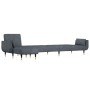 L-shaped sofa bed dark gray velvet 275x140x70 cm by vidaXL, Sofas - Ref: Foro24-3157207, Price: 462,29 €, Discount: %