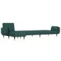 Sofá cama en forma de L terciopelo verde oscuro 275x140x70 cm de vidaXL, Sofás - Ref: Foro24-3157208, Precio: 483,38 €, Descu...