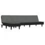 L-förmiges Schlafsofa aus dunkelgrauem Stoff, 255 x 140 x 70 cm von vidaXL, Sofas - Ref: Foro24-3157257, Preis: 383,16 €, Rab...