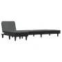 L-förmiges Schlafsofa aus dunkelgrauem Stoff, 255 x 140 x 70 cm von vidaXL, Sofas - Ref: Foro24-3157257, Preis: 383,16 €, Rab...