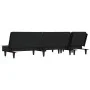 L-förmiges Schlafsofa aus dunkelgrauem Stoff, 255 x 140 x 70 cm von vidaXL, Sofas - Ref: Foro24-3157257, Preis: 383,16 €, Rab...