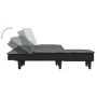 L-förmiges Schlafsofa aus dunkelgrauem Stoff, 255 x 140 x 70 cm von vidaXL, Sofas - Ref: Foro24-3157257, Preis: 383,16 €, Rab...