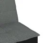 L-shaped sofa bed dark gray fabric 255x140x70 cm by vidaXL, Sofas - Ref: Foro24-3157257, Price: 383,16 €, Discount: %