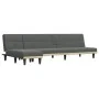 L-shaped sofa bed dark gray fabric 255x140x70 cm by vidaXL, Sofas - Ref: Foro24-3157227, Price: 419,69 €, Discount: %