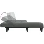 L-shaped sofa bed dark gray fabric 255x140x70 cm by vidaXL, Sofas - Ref: Foro24-3157227, Price: 419,69 €, Discount: %