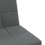 L-shaped sofa bed dark gray fabric 255x140x70 cm by vidaXL, Sofas - Ref: Foro24-3157227, Price: 419,69 €, Discount: %