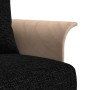 L-förmiges Schlafsofa aus schwarzem Stoff 279x140x70 cm von vidaXL, Sofas - Ref: Foro24-3157213, Preis: 372,23 €, Rabatt: %