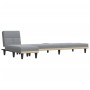 L-förmiges Schlafsofa hellgrauer Stoff 255x140x70 cm von vidaXL, Sofas - Ref: Foro24-3157226, Preis: 418,71 €, Rabatt: %