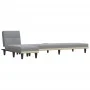 L-shaped light gray fabric sofa bed 255x140x70 cm by vidaXL, Sofas - Ref: Foro24-3157226, Price: 428,15 €, Discount: %