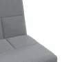 L-shaped light gray fabric sofa bed 255x140x70 cm by vidaXL, Sofas - Ref: Foro24-3157226, Price: 428,15 €, Discount: %
