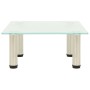 Mueble para TV de vidrio templado esmerilado 40x35x17 cm