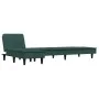 L-förmiges Schlafsofa aus dunkelgrünem Samt, 255 x 140 x 70 cm von vidaXL, Sofas - Ref: Foro24-3157262, Preis: 413,94 €, Raba...