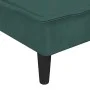 L-förmiges Schlafsofa aus dunkelgrünem Samt, 255 x 140 x 70 cm von vidaXL, Sofas - Ref: Foro24-3157262, Preis: 413,94 €, Raba...