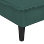 L-förmiges Schlafsofa aus dunkelgrünem Samt, 255 x 140 x 70 cm von vidaXL, Sofas - Ref: Foro24-3157262, Preis: 413,09 €, Raba...