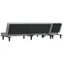 L-förmiges Schlafsofa hellgrauer Samt 255x140x70 cm von vidaXL, Sofas - Ref: Foro24-3157251, Preis: 398,21 €, Rabatt: %