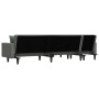 L-förmiges Schlafsofa aus dunkelgrauem Stoff, 275 x 140 x 70 cm von vidaXL, Sofas - Ref: Foro24-3157233, Preis: 437,91 €, Rab...