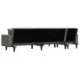 L-shaped sofa bed dark gray fabric 275x140x70 cm by vidaXL, Sofas - Ref: Foro24-3157233, Price: 441,35 €, Discount: %