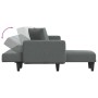 L-förmiges Schlafsofa aus dunkelgrauem Stoff, 275 x 140 x 70 cm von vidaXL, Sofas - Ref: Foro24-3157233, Preis: 437,91 €, Rab...